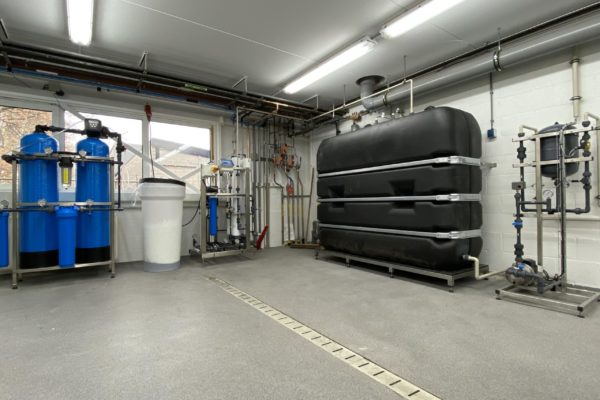 demiwater installatie